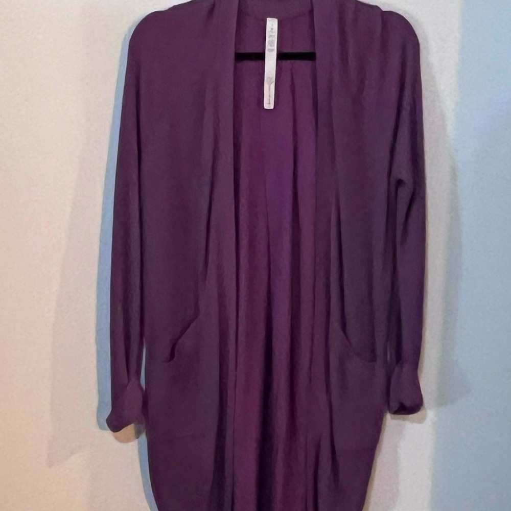 Lululemon size 2 purple cardigan